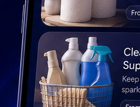 Cleaning supplies